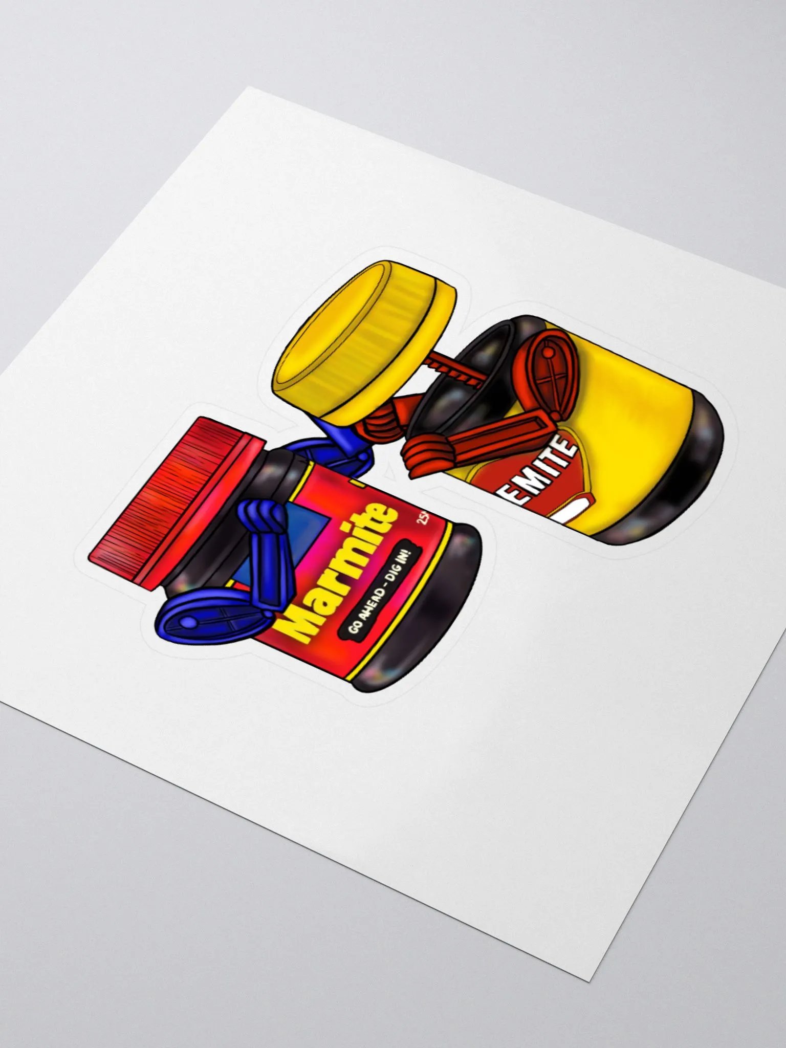 Marmite vs Vegemite Sticker product image (3)