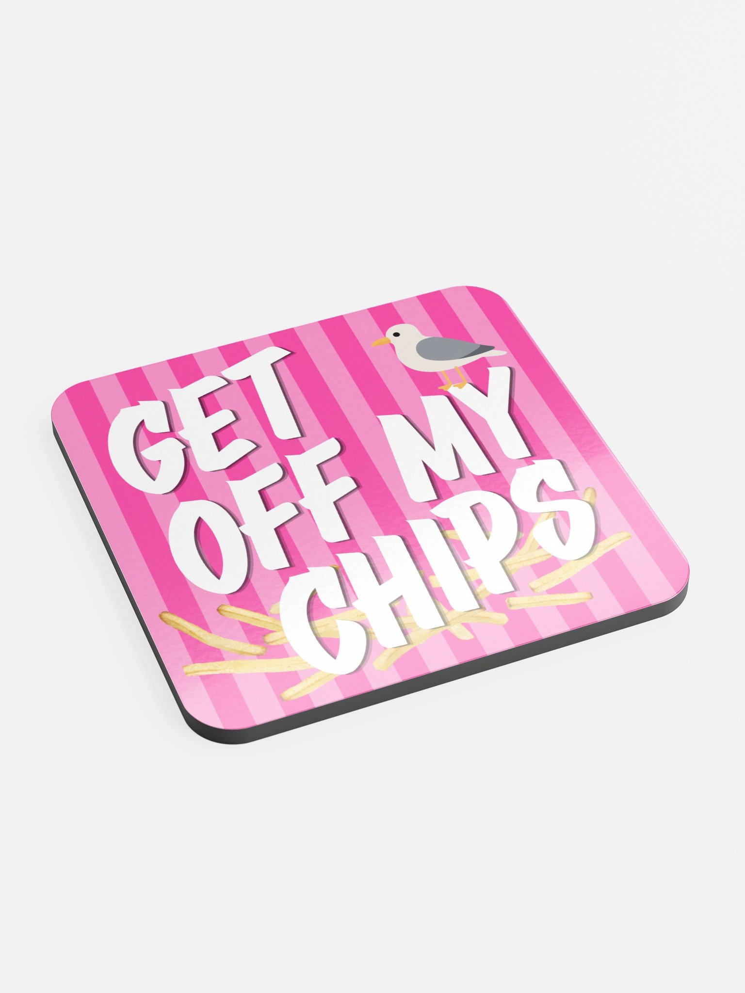 GET OFF MY CHIPS Coaster product image (2)