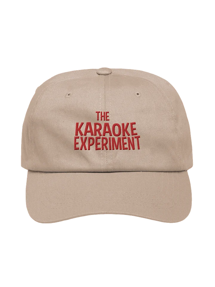 Karaoke Experiment Embroidered Cap product image (33)
