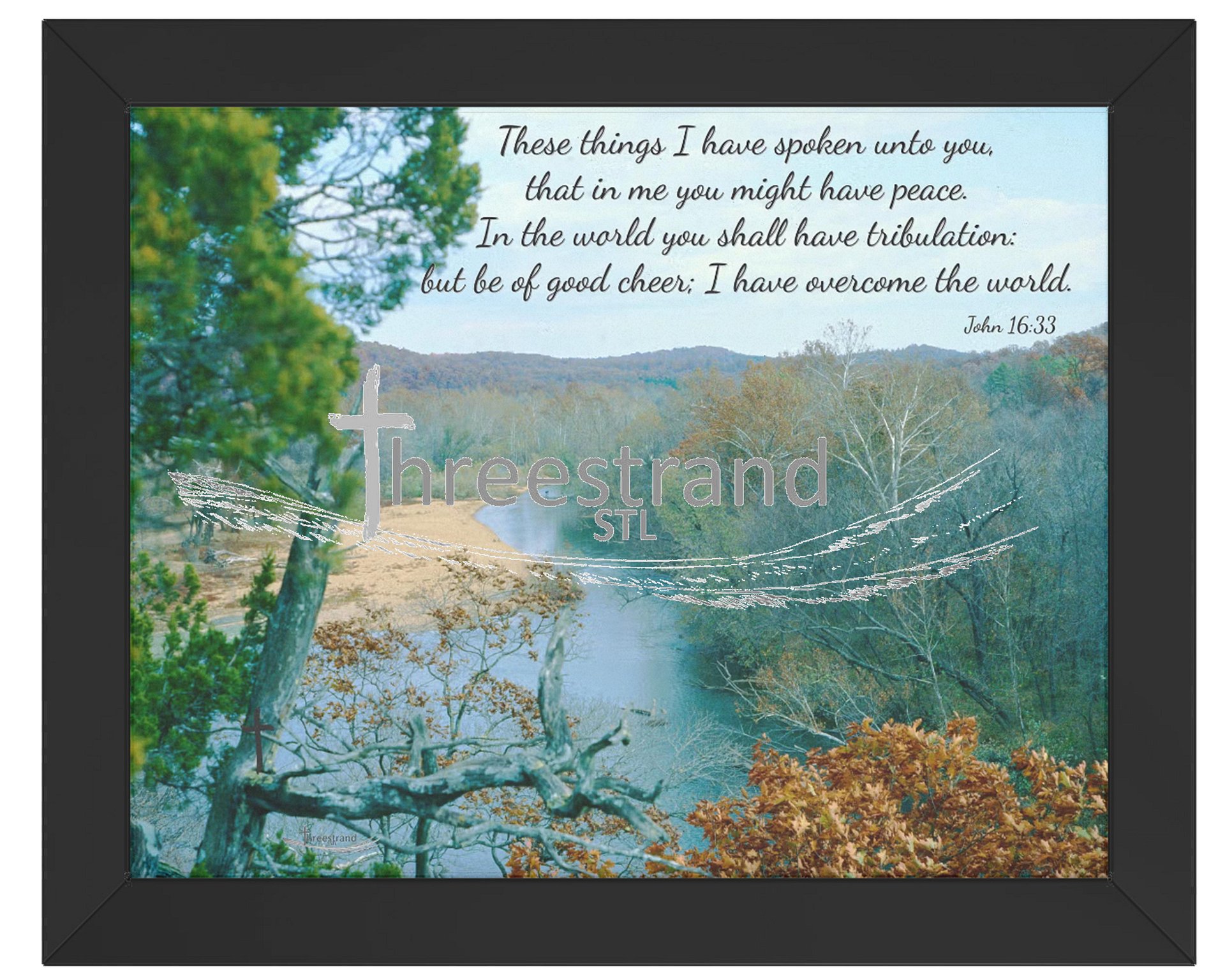 Vibrant Ayous Wood Framed Poster - Rising Above product image (1)