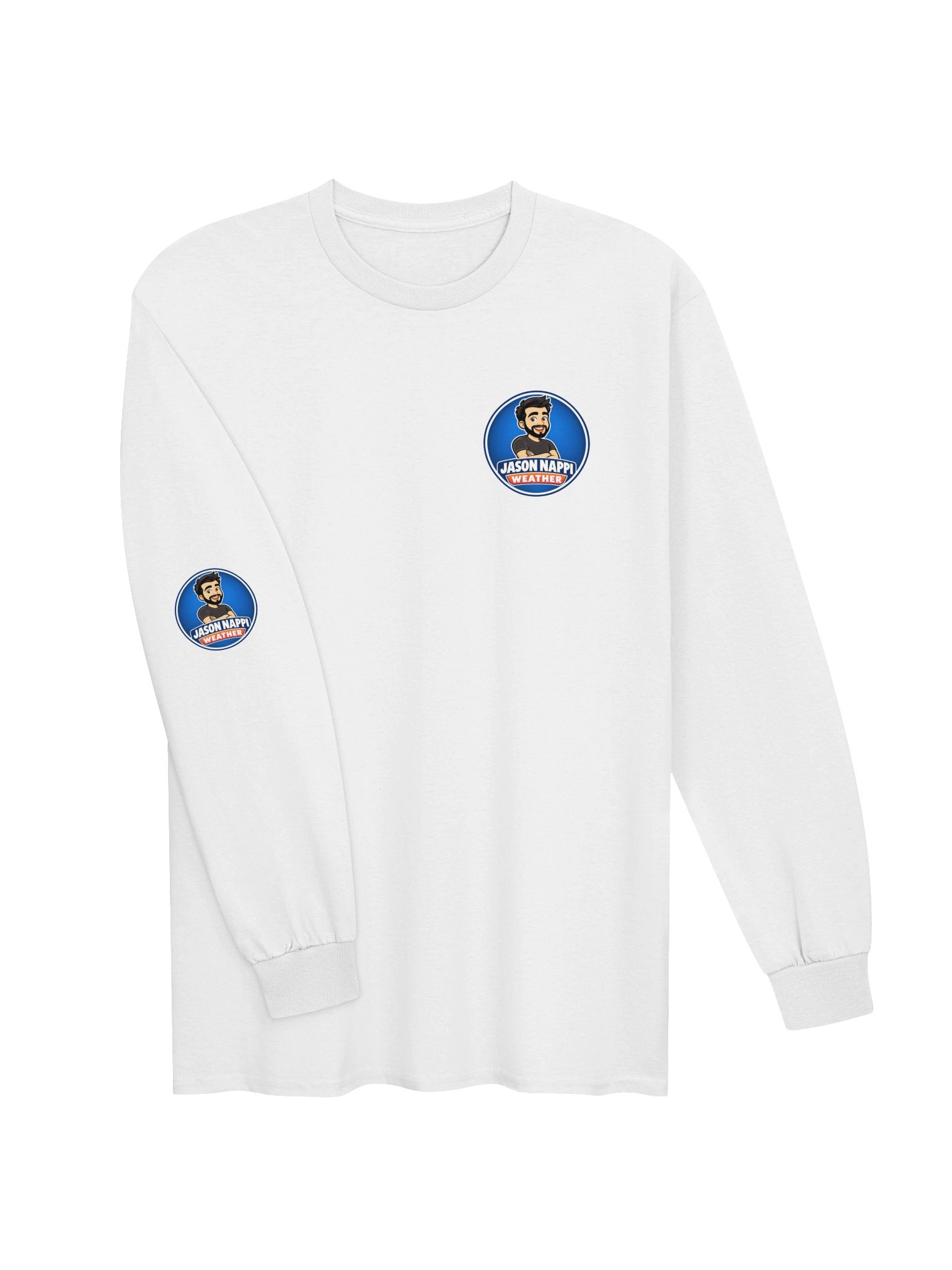 Jason Nappi Weather long sleeve shirt white product image (3)