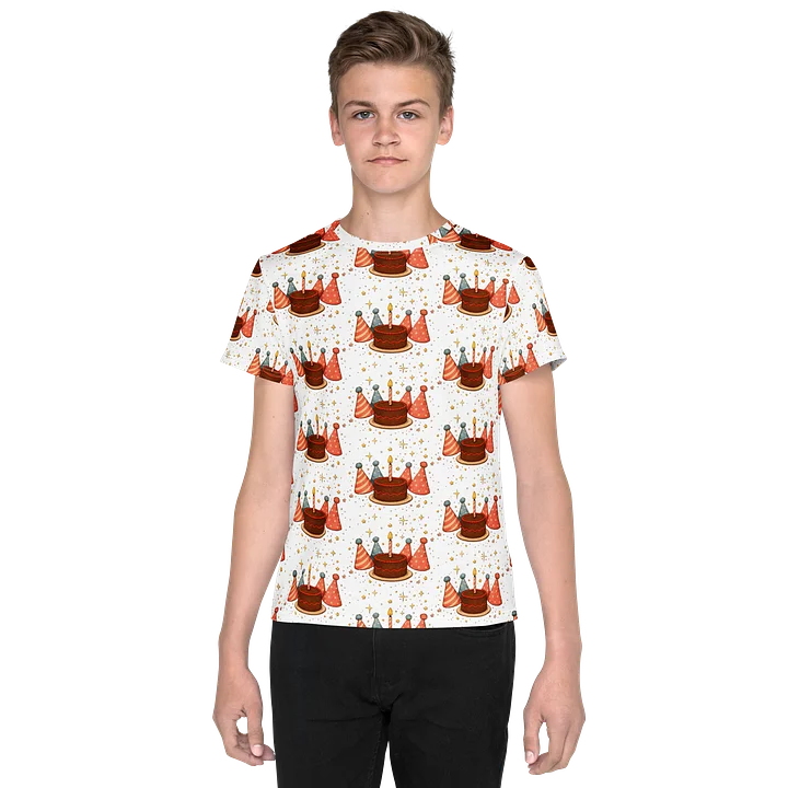 Cat brigade birthday Youth T-Shirt product image (1)