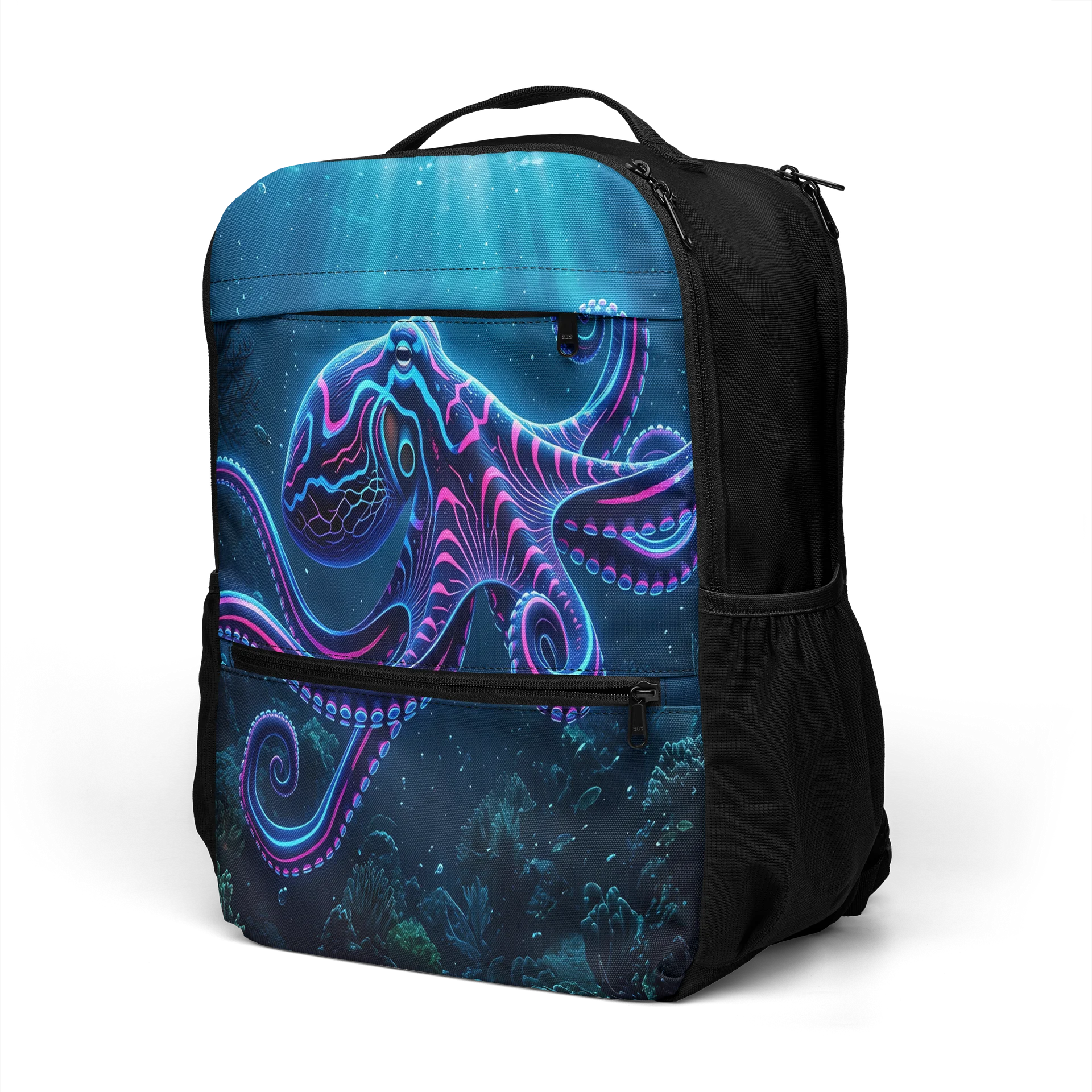 Neon Octopus Deep-Sea Utility Backpack product image (6)