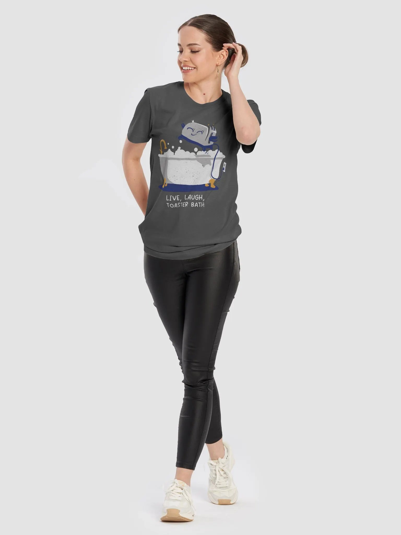 Live, Laugh, Toaster Bath Women's Tee product image (10)