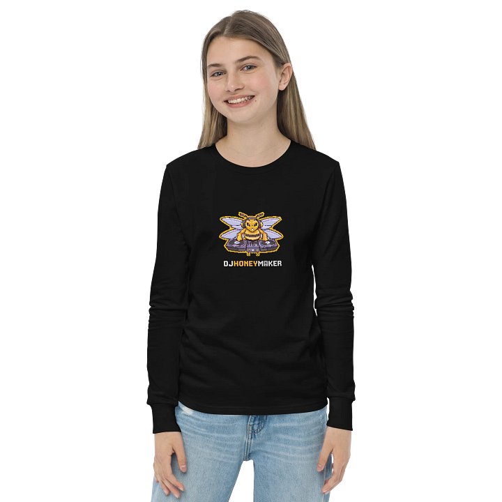 8 Bit Logo Youth Long Sleeve T-Shirt product image (8)