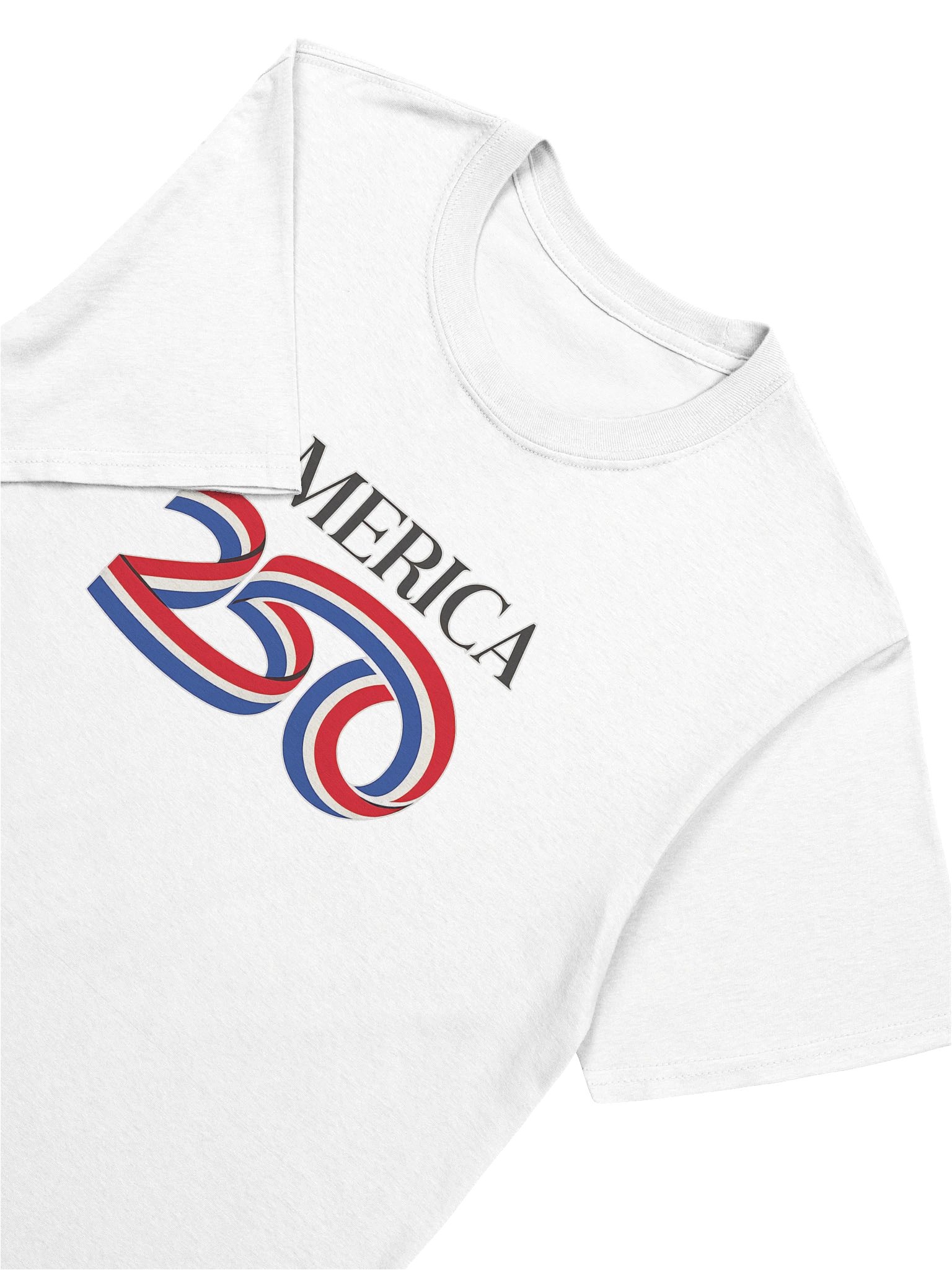 July 4th Patriotic Ribbon 250 Tee product image (114)