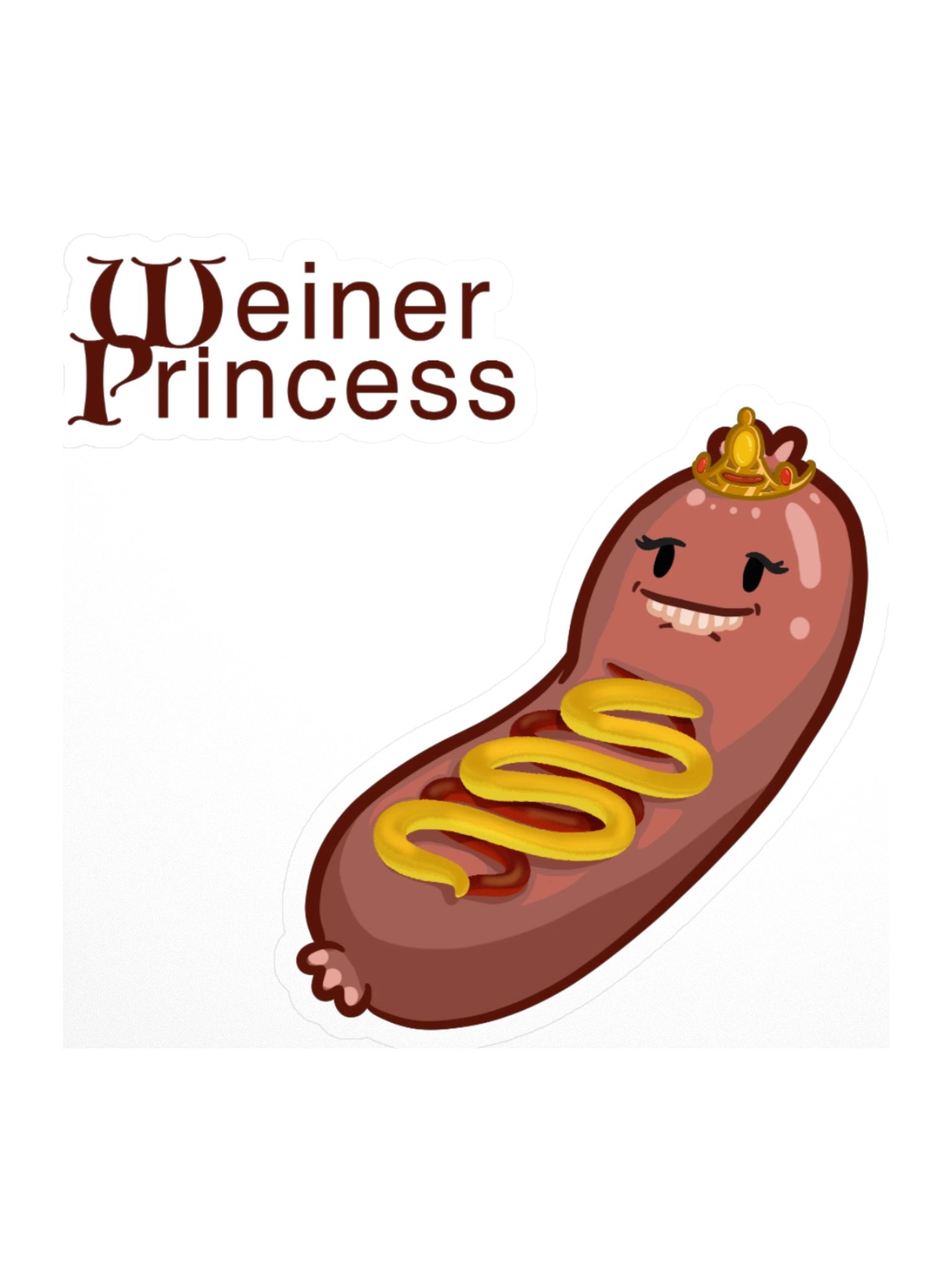 Weiner Princess Stickers product image (1)