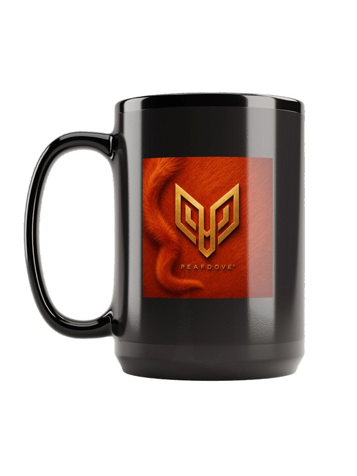 PEAFDOVE® TAIL — Black Ember Signature Mug product image (1)