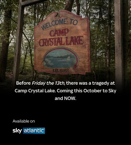 For those in the UK asking where Crystal Lake is showing, it's coming to @hellosky on the 19th of October.

#CrystalLake