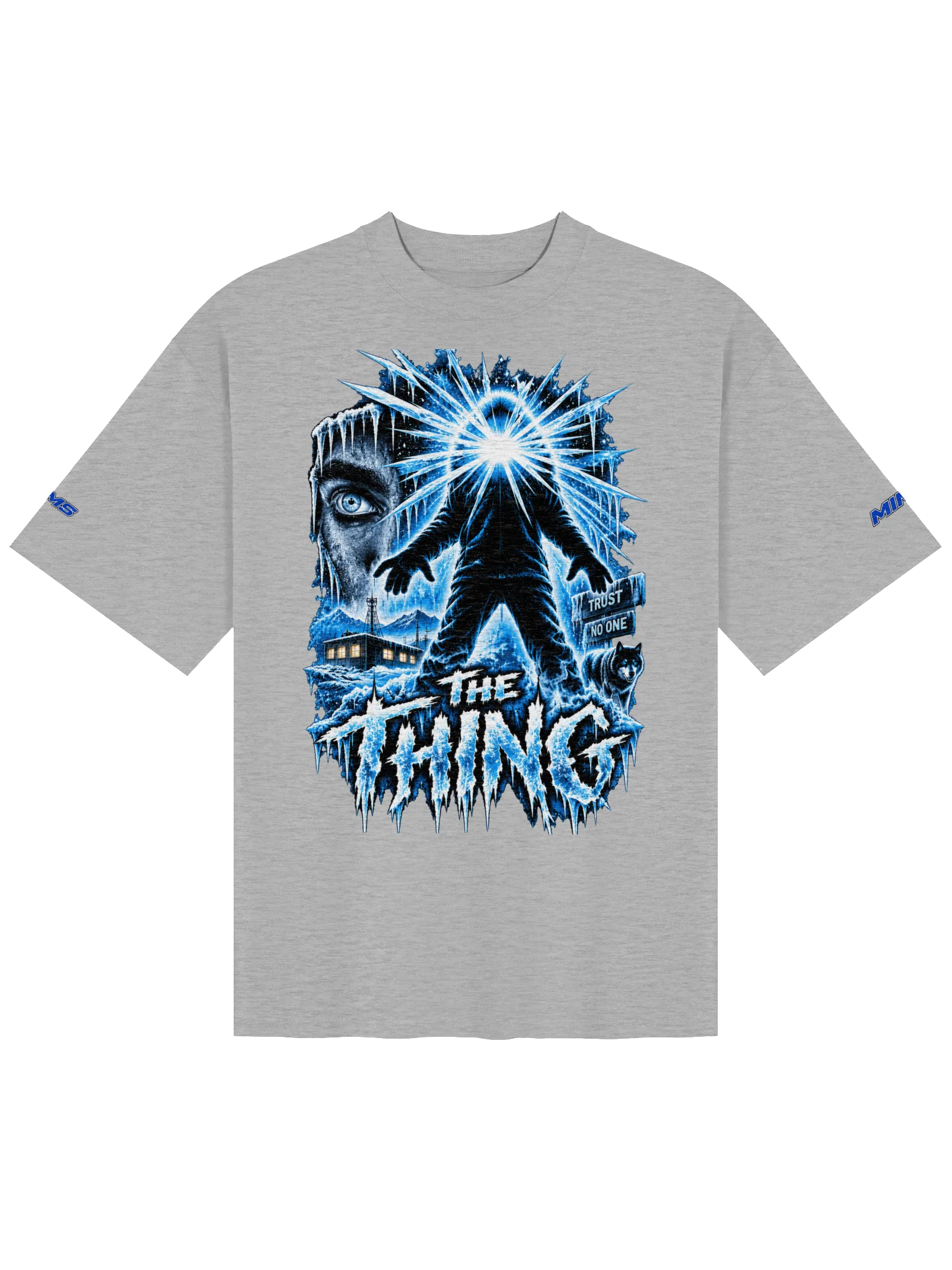 The Thing Ice Poster Oversized Tee product image (2)