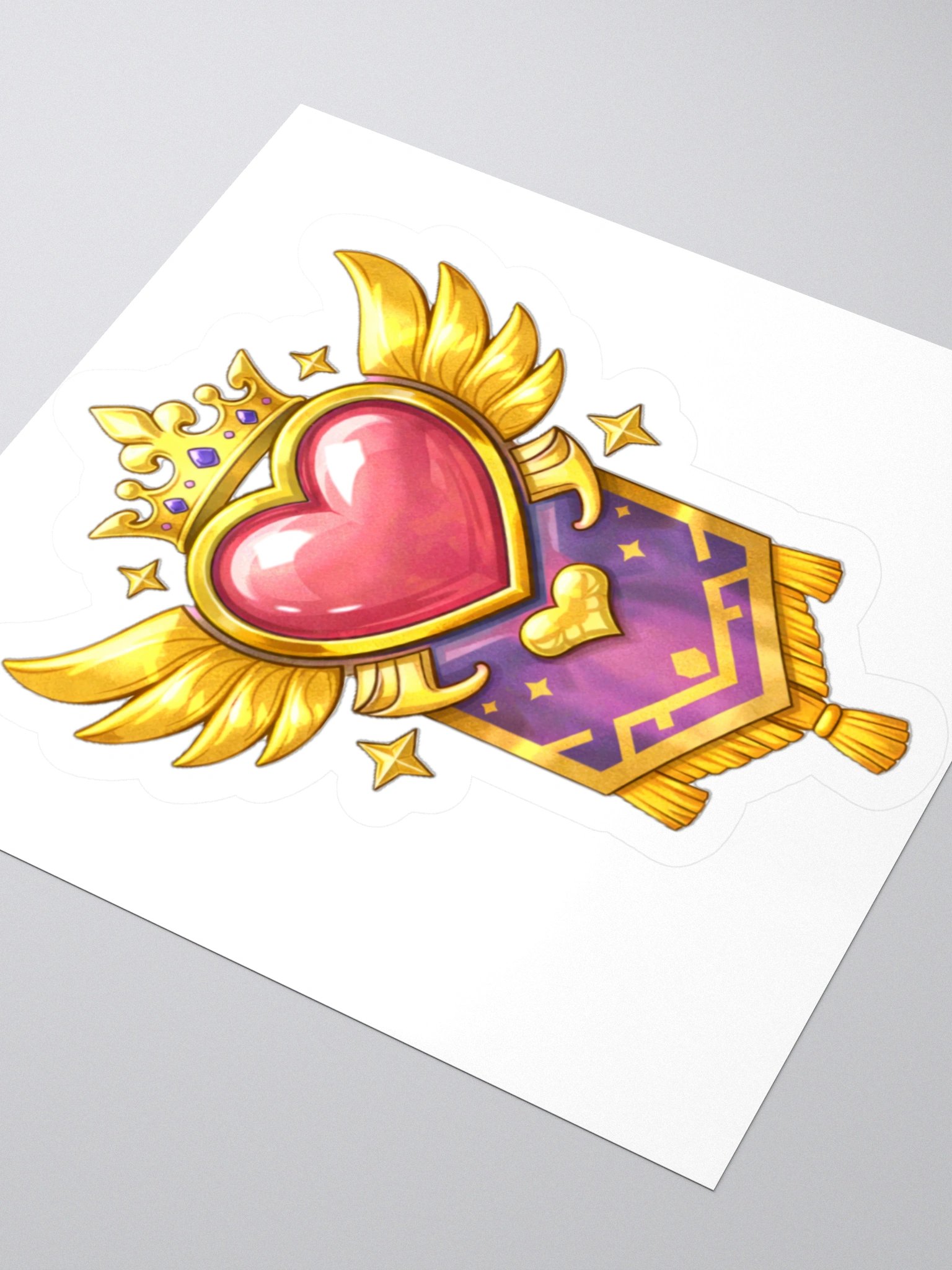Kingdom Crest with banner Sticker Set product image (3)