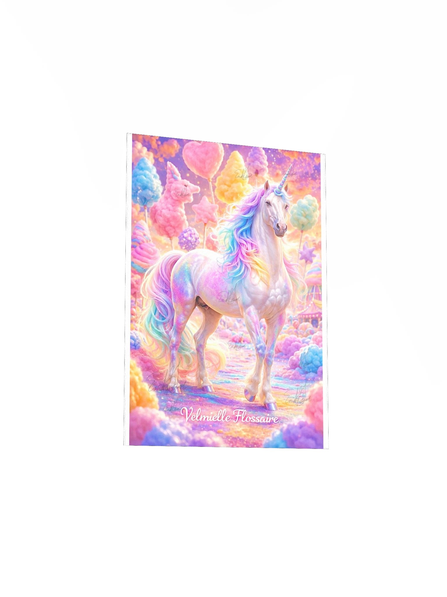 Velmielle Flossaire — Foodie Unicorn Poster product image (3)