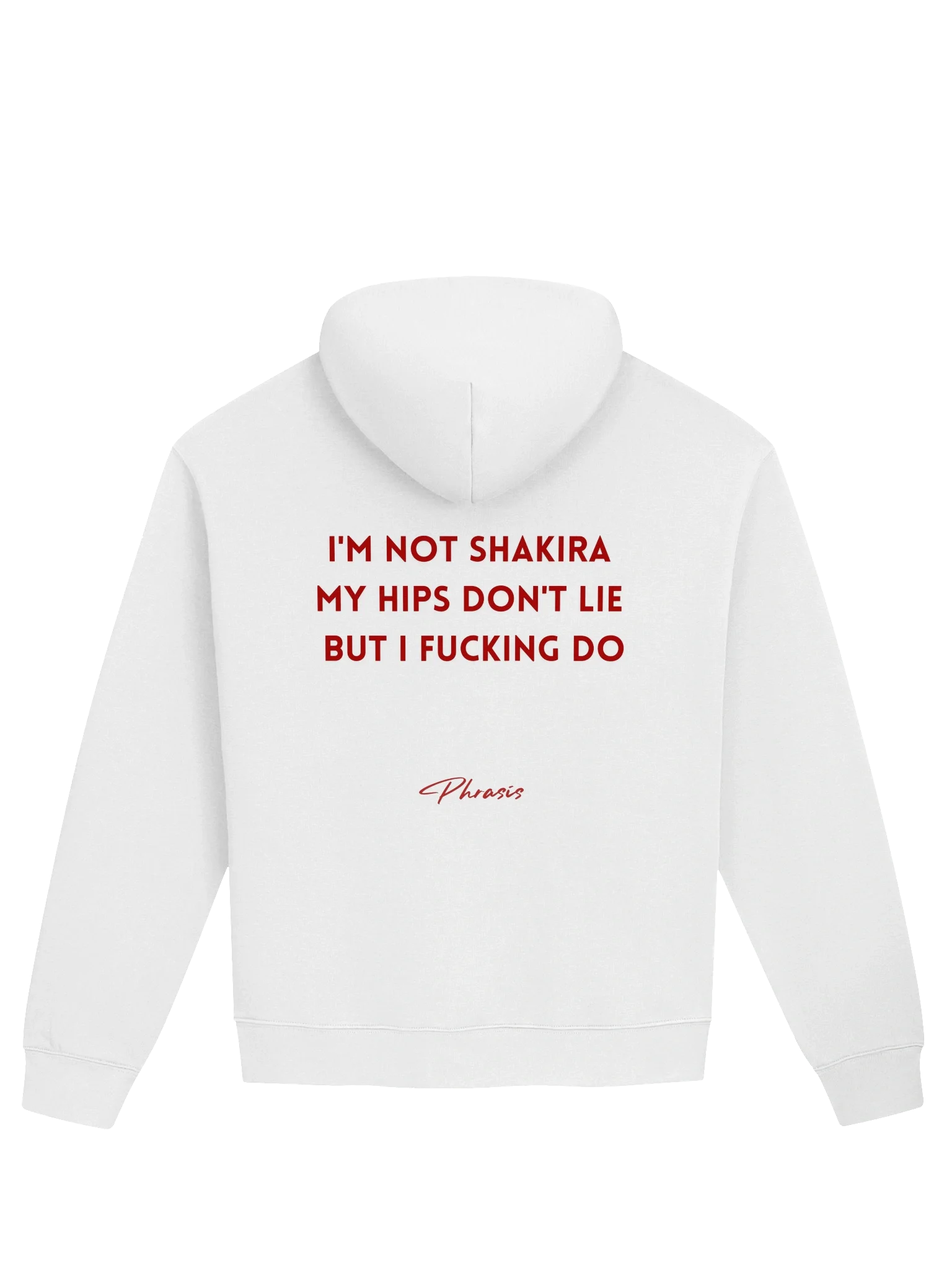 Shakira hips don't lie - Hoodie — White, photo 2