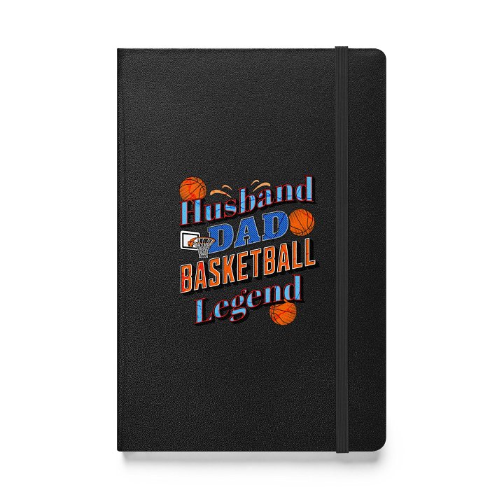 Husband Dad Basketball Legend Notebook product image (1)