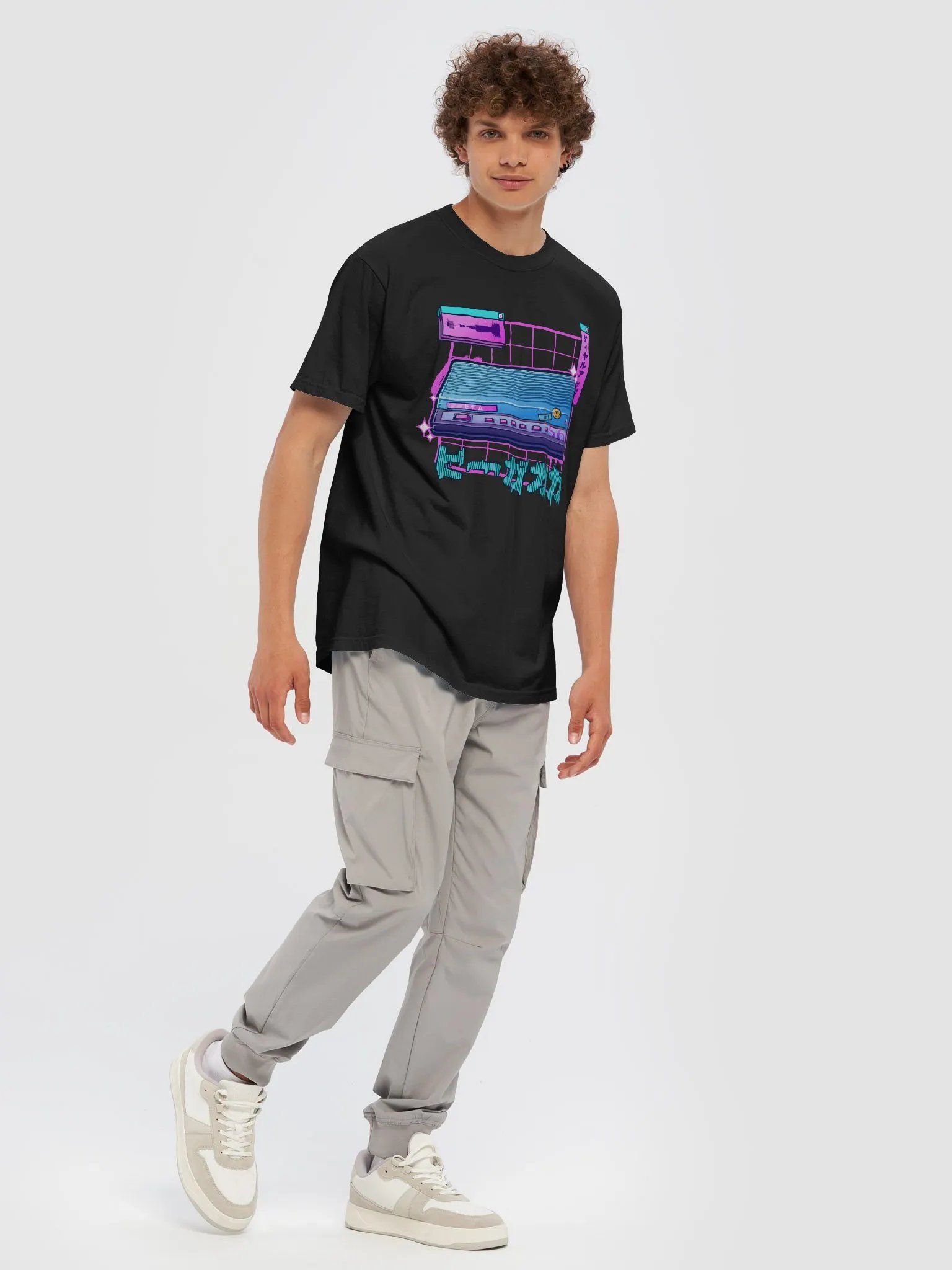 Natsukashii Dial-up Sound Heavyweight T-Shirt product image (8)