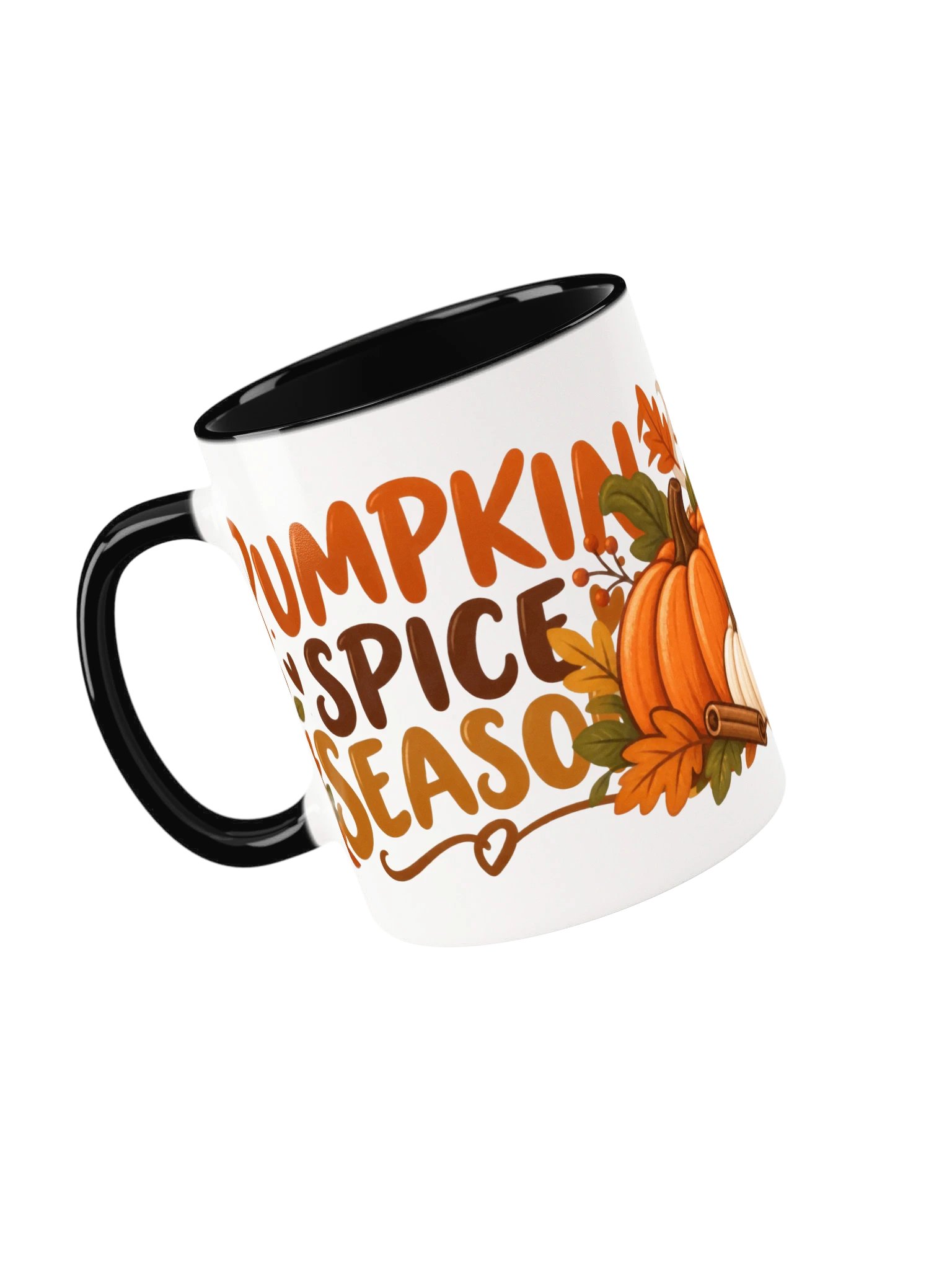 Pumpkin Spice Season Ceramic Mug | Fall Coffee Cup & Cozy Autumn Gift product image (3)