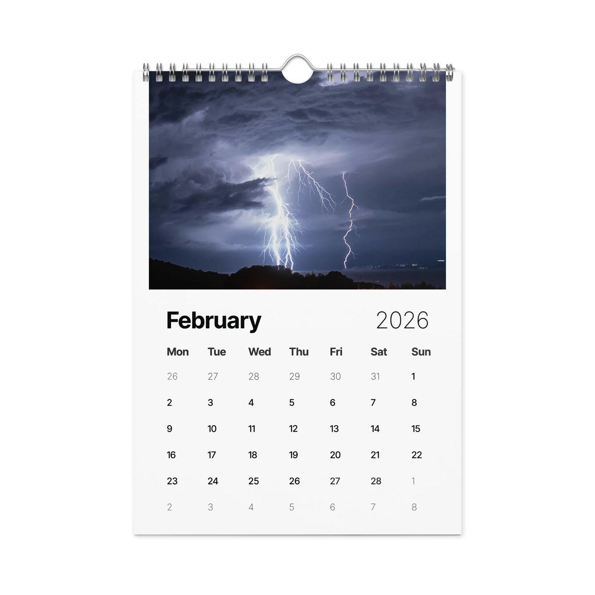 CALENDRIER 2026 ( EN / US ) product image (5)