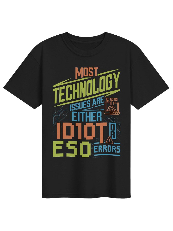 Classic ID10T Error Tee product image (1)