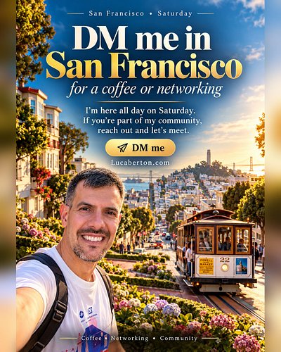 San Francisco, today, all day.

After two days at AGNTCon + MCPCon North America in San Jose, I'm in the city and I'd love to...