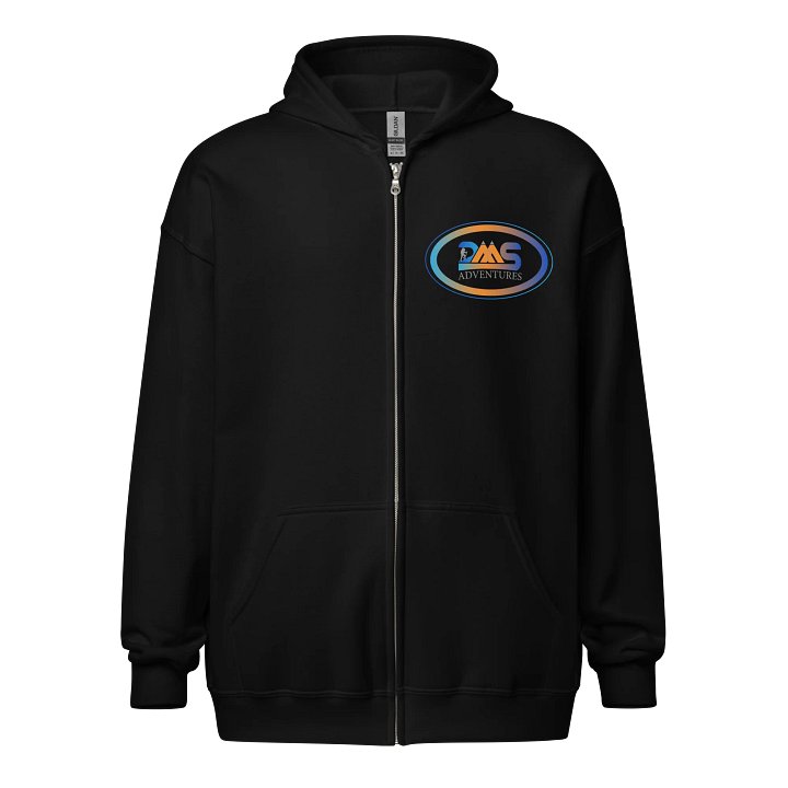 DMS Zip-Up Hoodie - Intro Line: Awesome product image (1)
