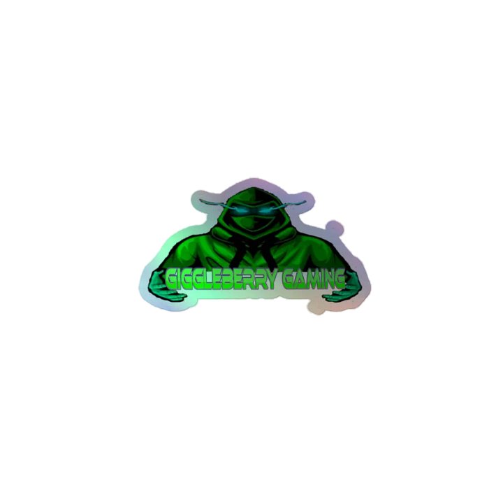 GBG Neon Ninja Holographic Sticker Sheet product image (1)