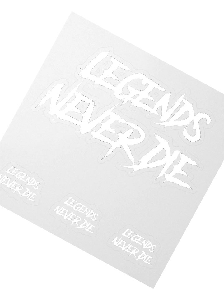 Legends Never Die (White) product image (6)