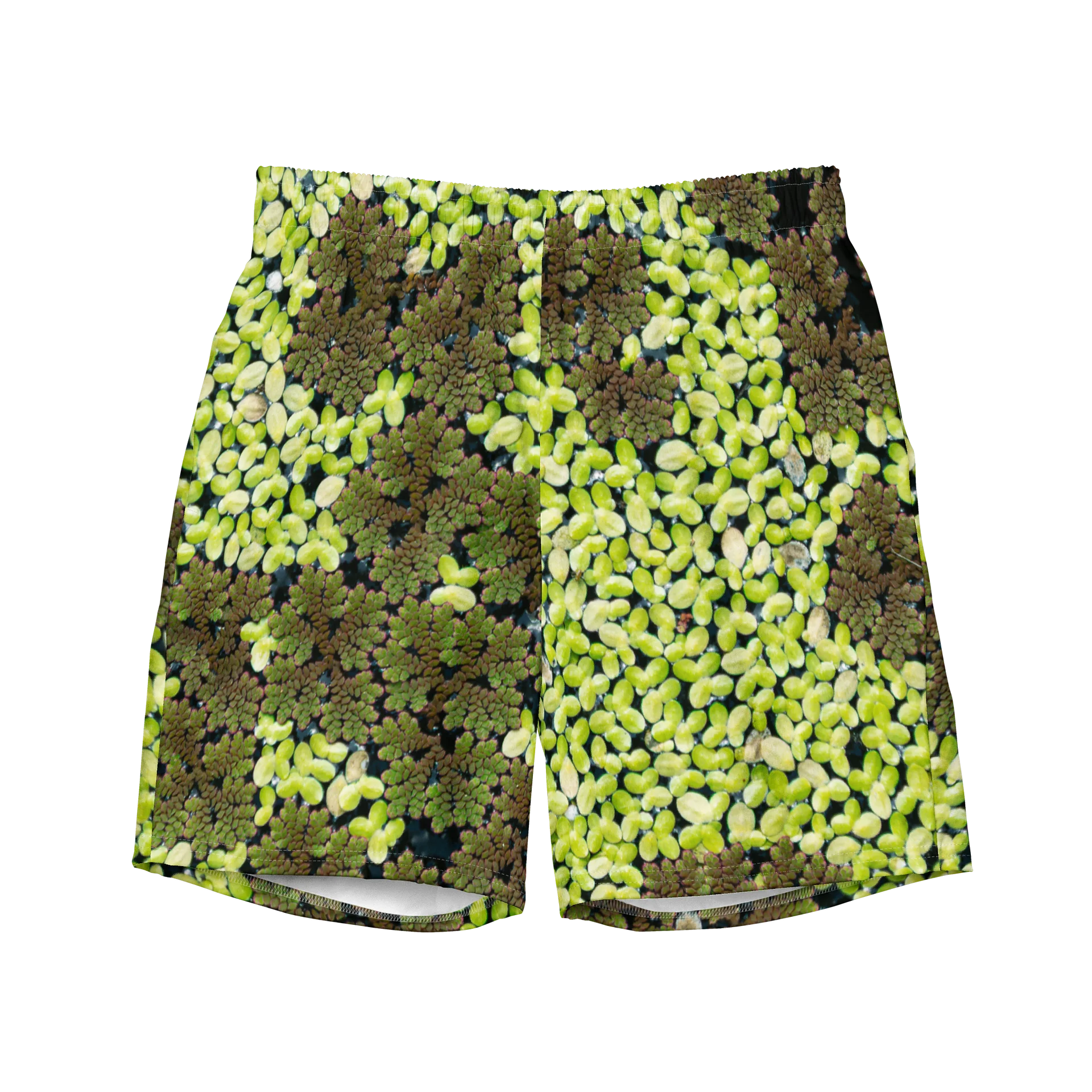 Verdant Life Light All-Over Print Swim Trunks product image (1)