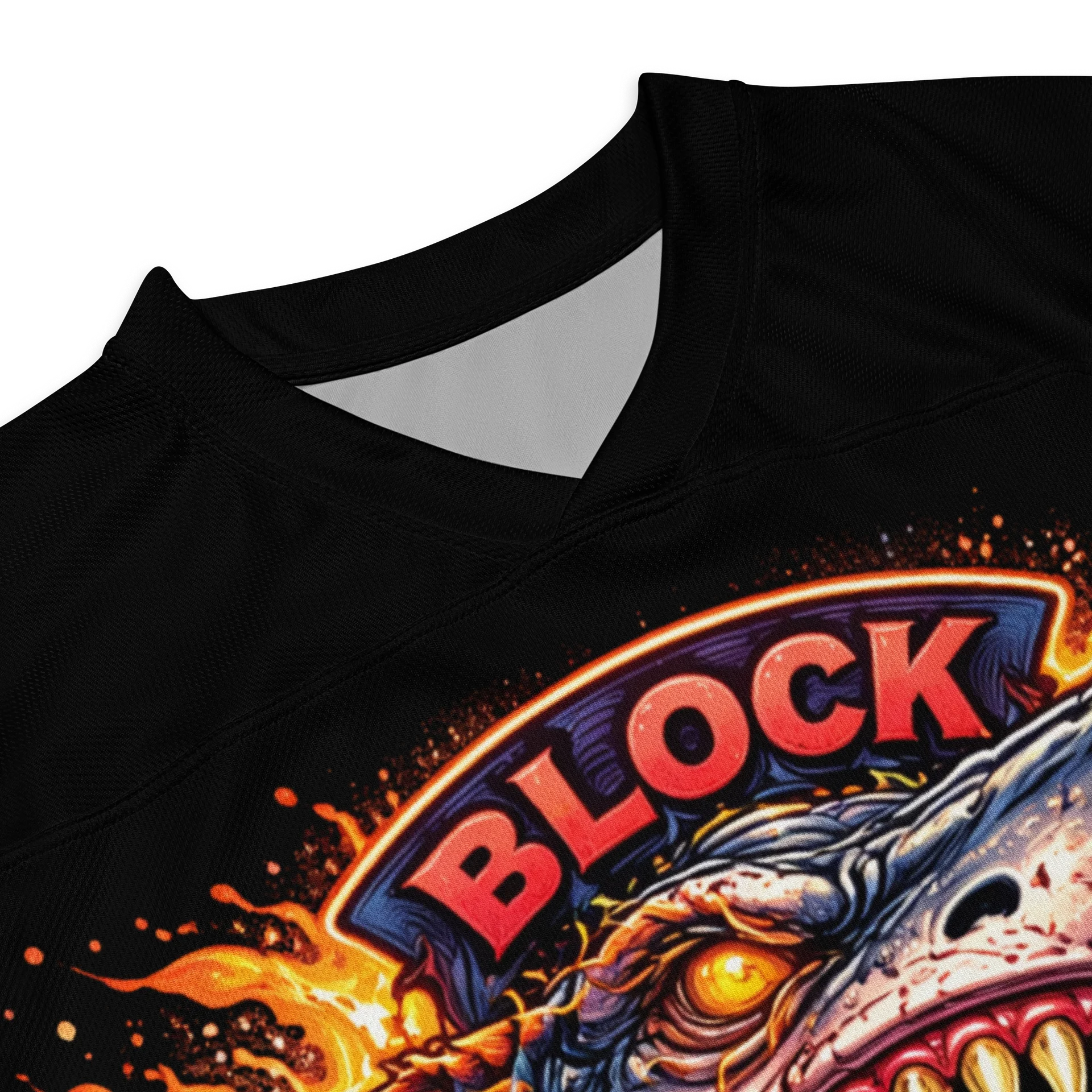 LIMITED EDITION - CNX Core All-over print Unisex Long Sleeve Tee — Block Beast 002 product image (10)