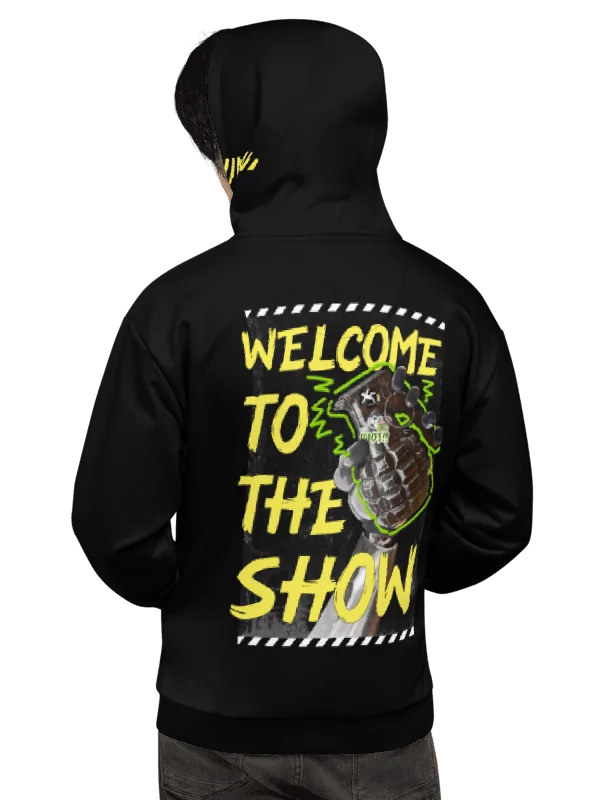 All-Over Print Welcome to the Show Hoodie product image (7)