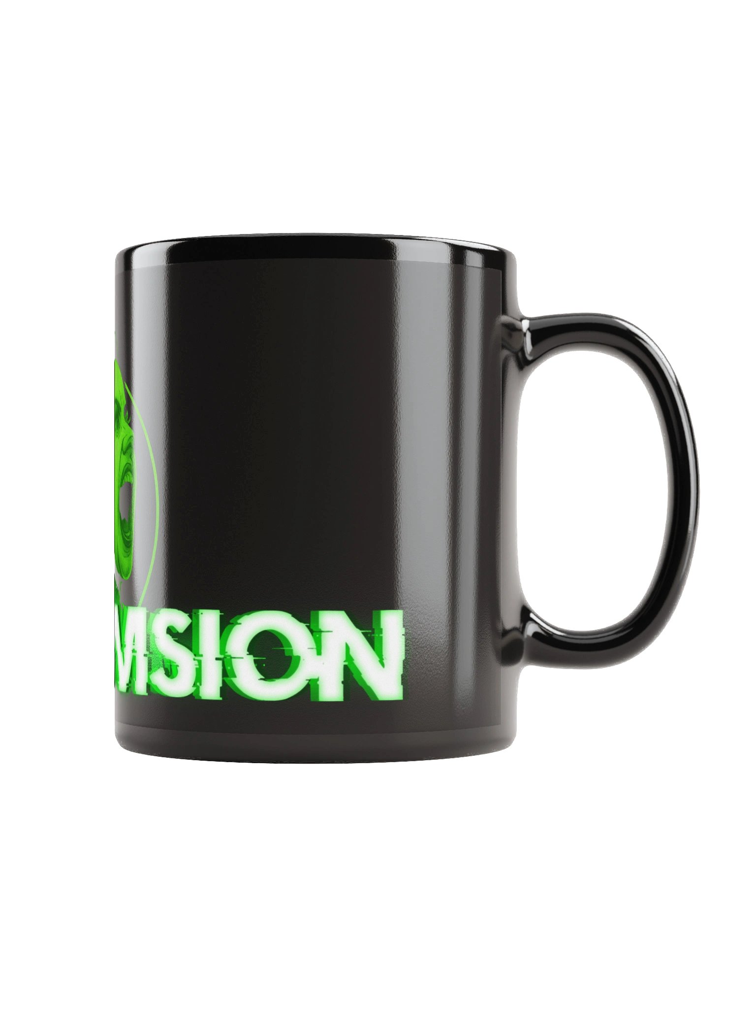 "HALLOWVISION" Scream Black Mug product image (2)