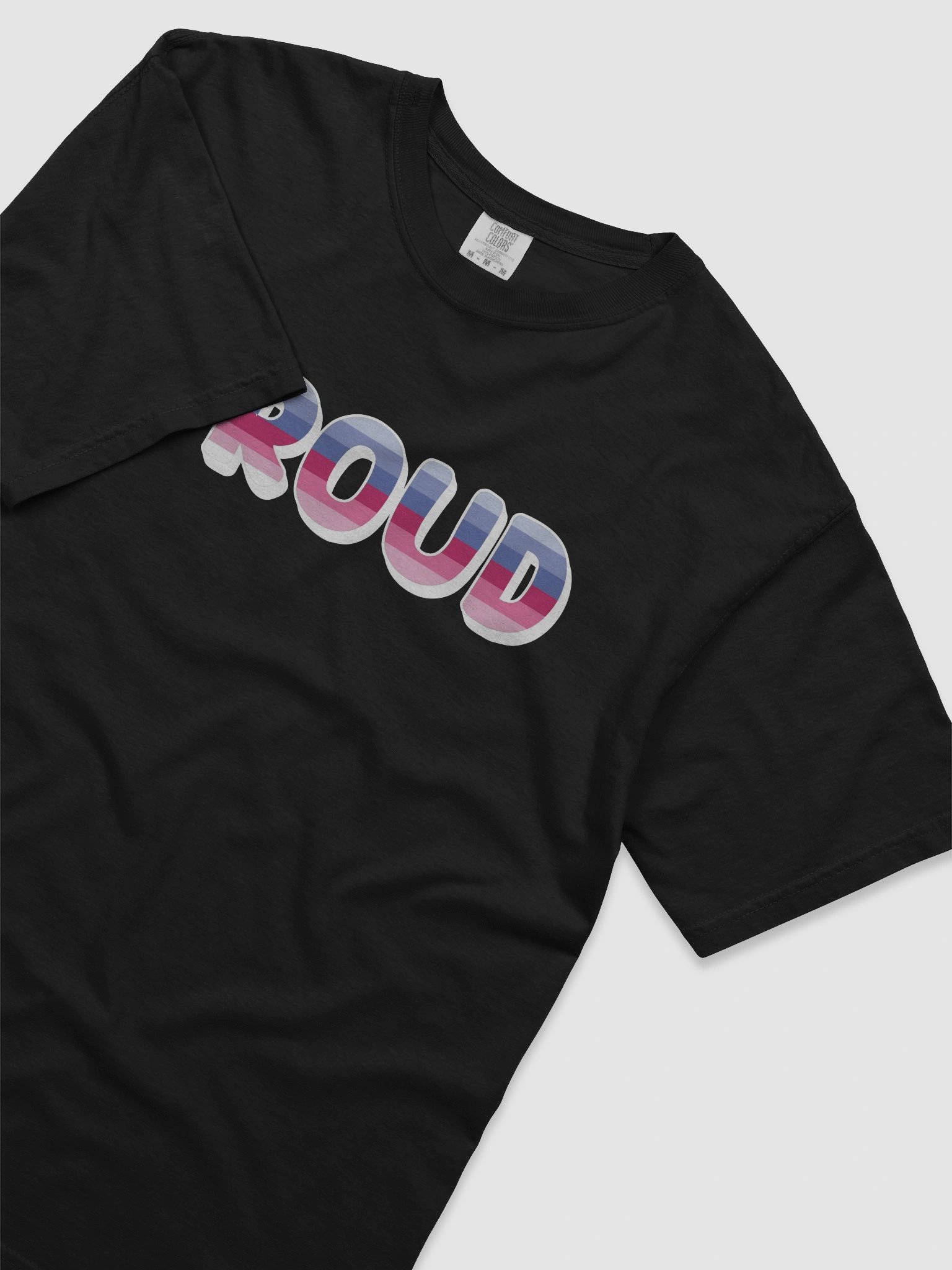The 'PROUD ABDL' T-Shirt - Black product image (3)