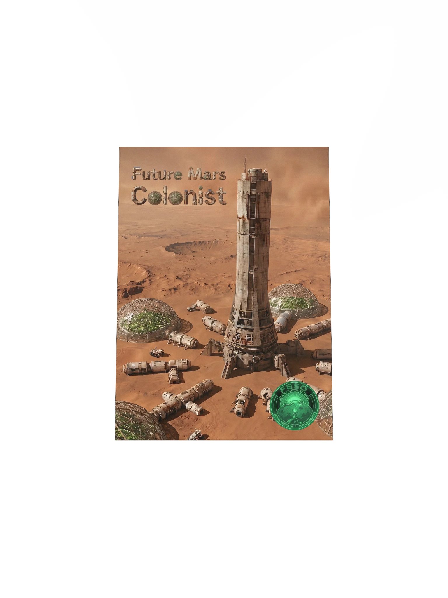 First Embers - Future Mars Colonist Poster product image (20)
