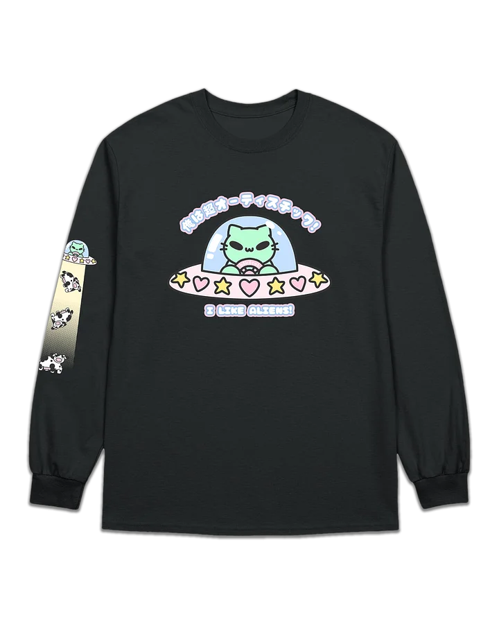 👽𝗜 𝗟𝗜𝗞𝗘 𝗔𝗟𝗜𝗘𝗡𝗦 longsleeves product image (1)