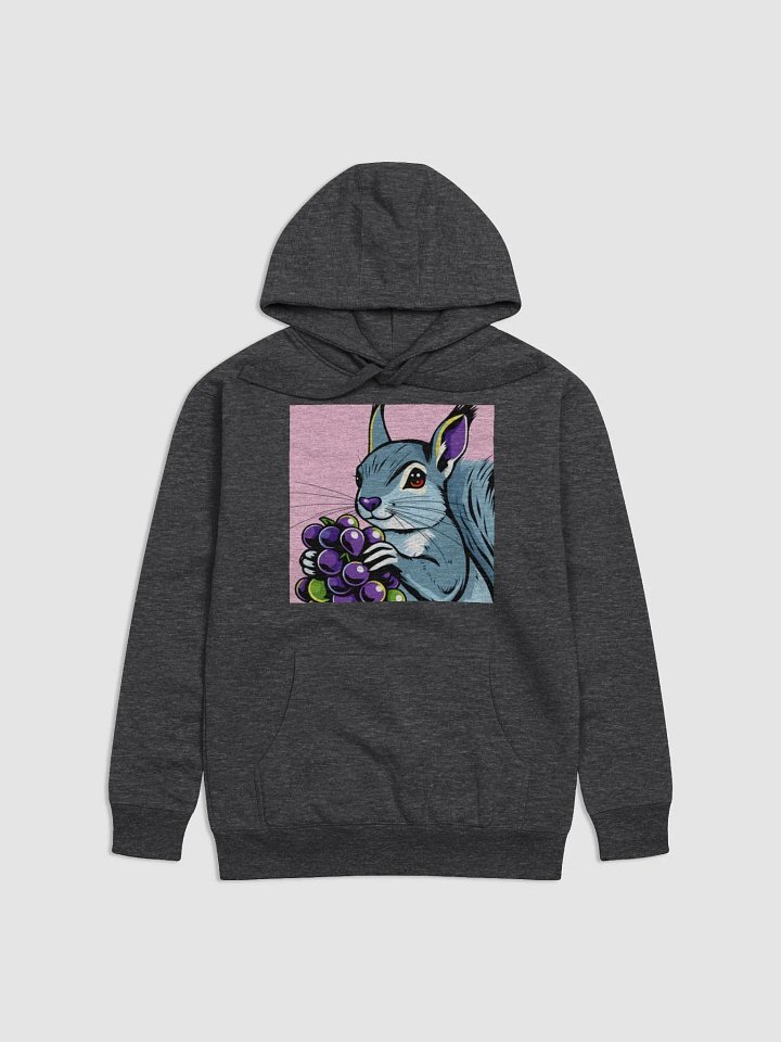 Grape Gathering Squirrel Premium Hoodie product image (1)