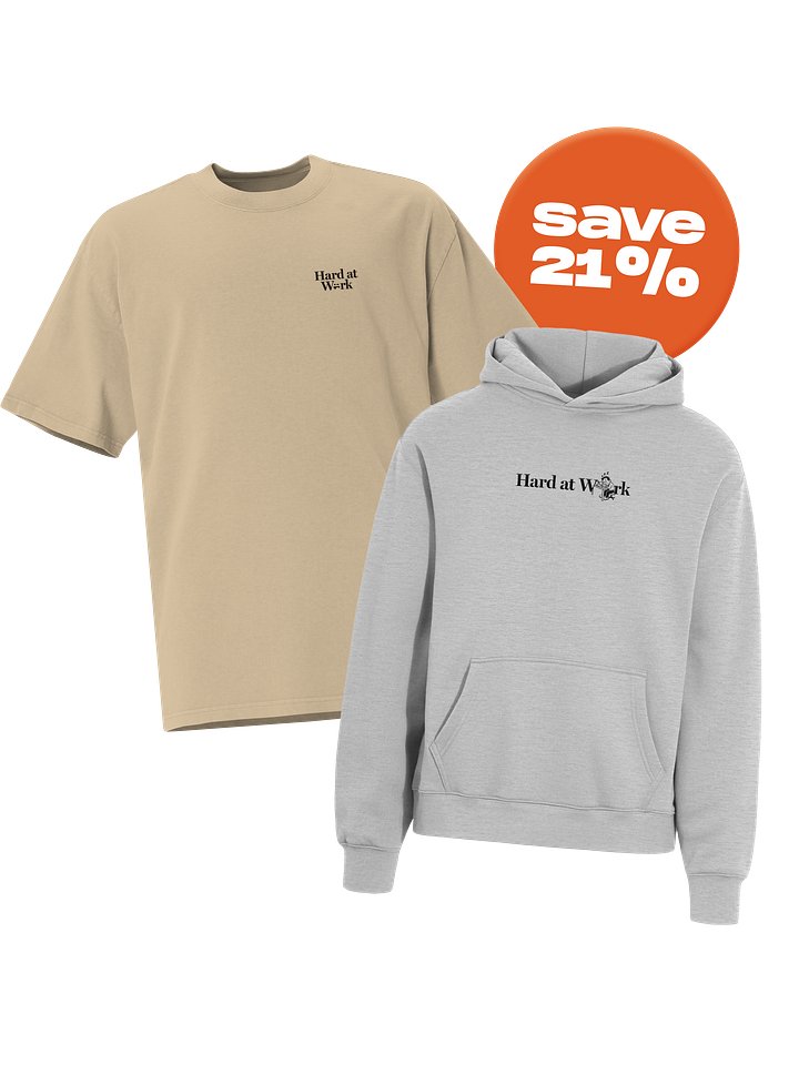 Hard at Work White & Khaki Bundle product image (1)