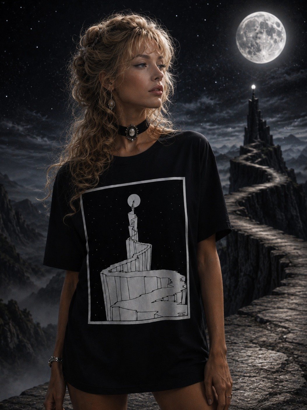 The Path to the Moon T-Shirt product image (1)