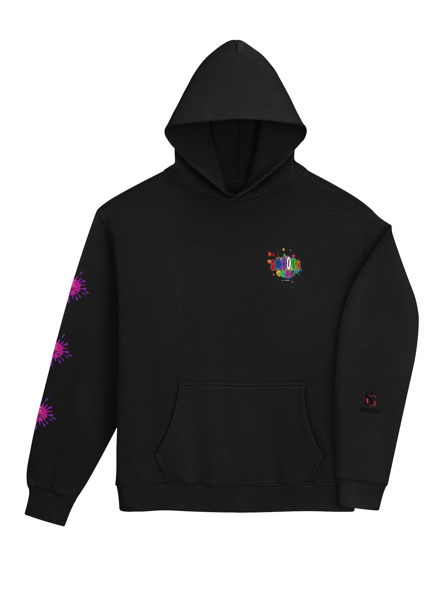 Graffiti Splash Relaxed Hoodie product image (17)