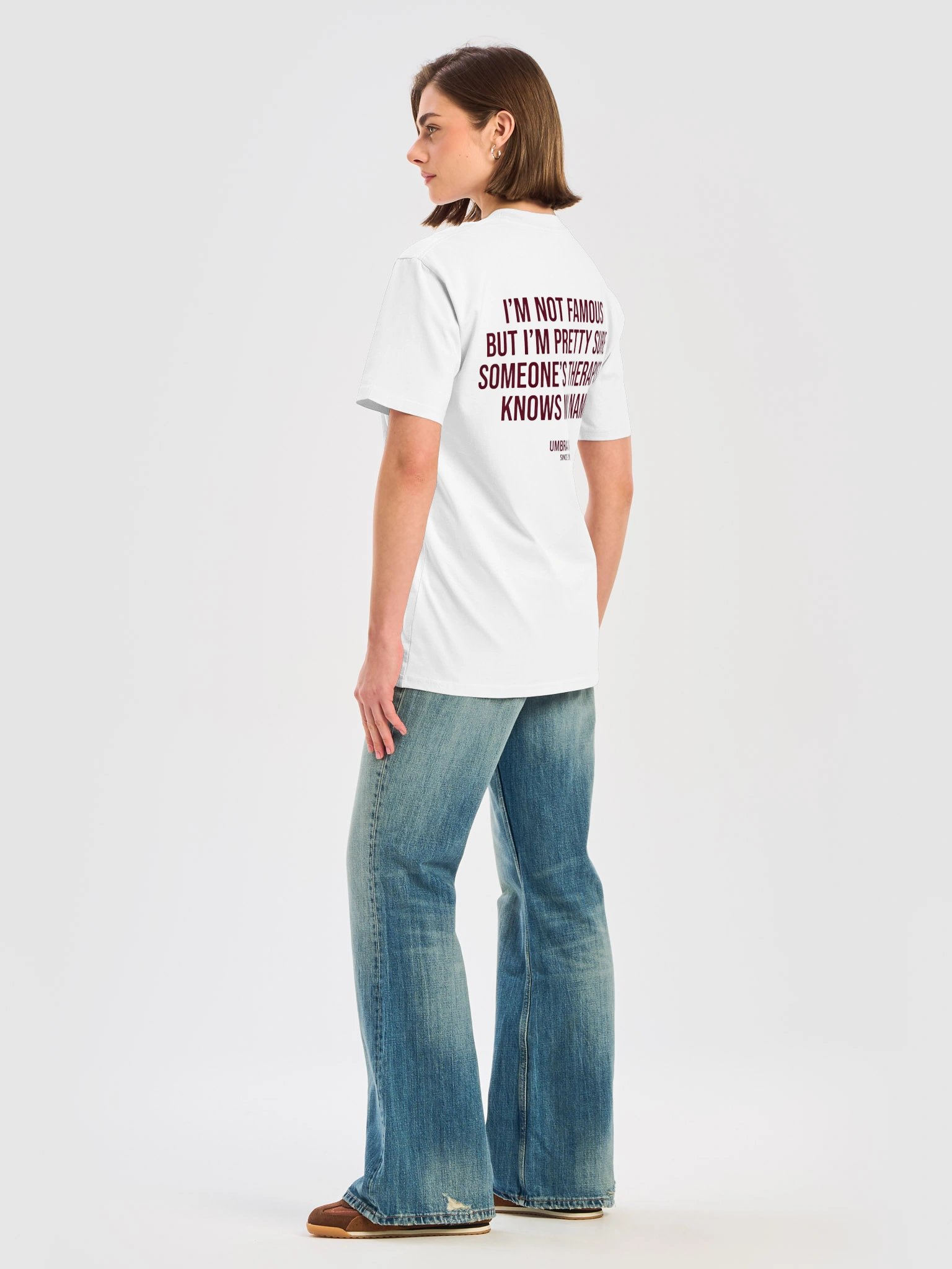 I'm Not Famous Someone's Therapist Knows My Name Funny T-Shirt product image (4)
