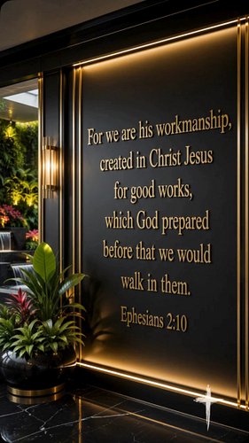 Ephesians 2:10 and more @beinspired.music 🤍

For we are his workmanship, created in Christ Jesus for good works, which God pr...