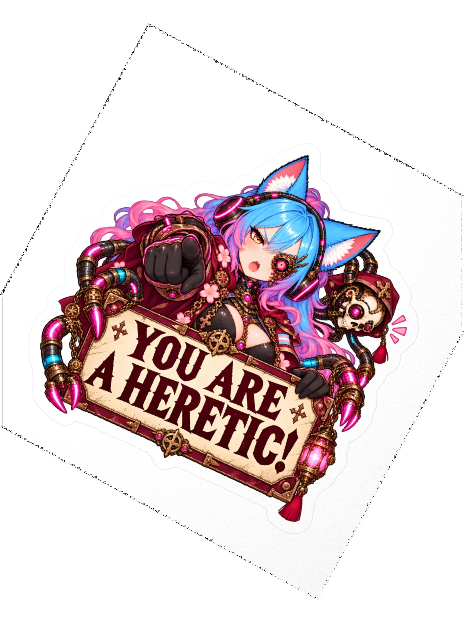 Heretic sticker product image (2)