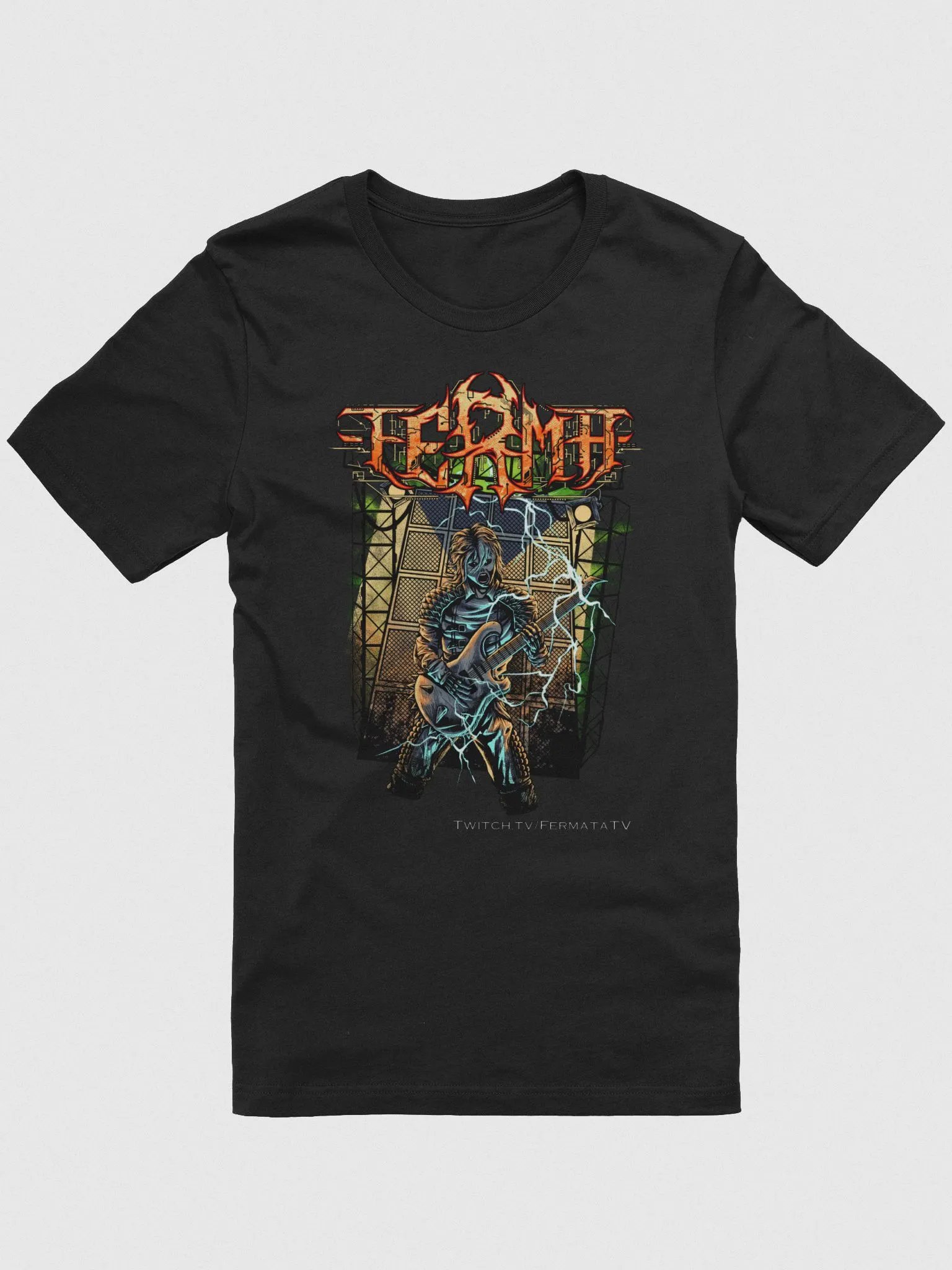 F.E.R.M.A. T-Shirt (Wall of Amplifiers) product image (1)