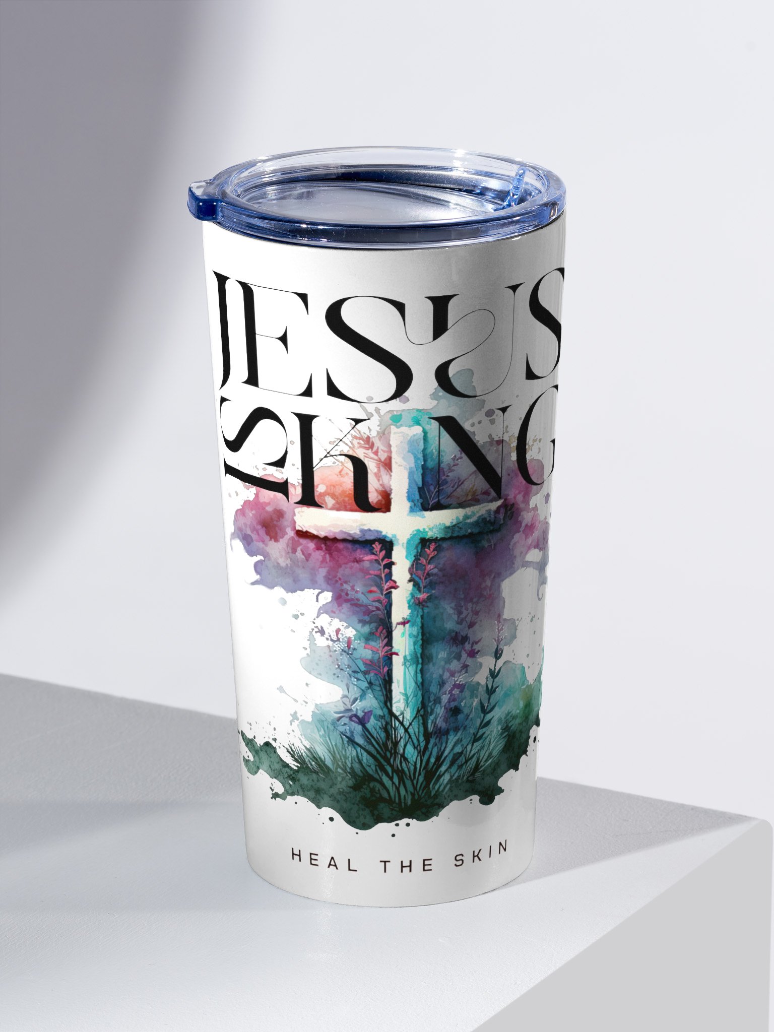 Heal The Skin Tumbler: Faith & Skincare product image (2)
