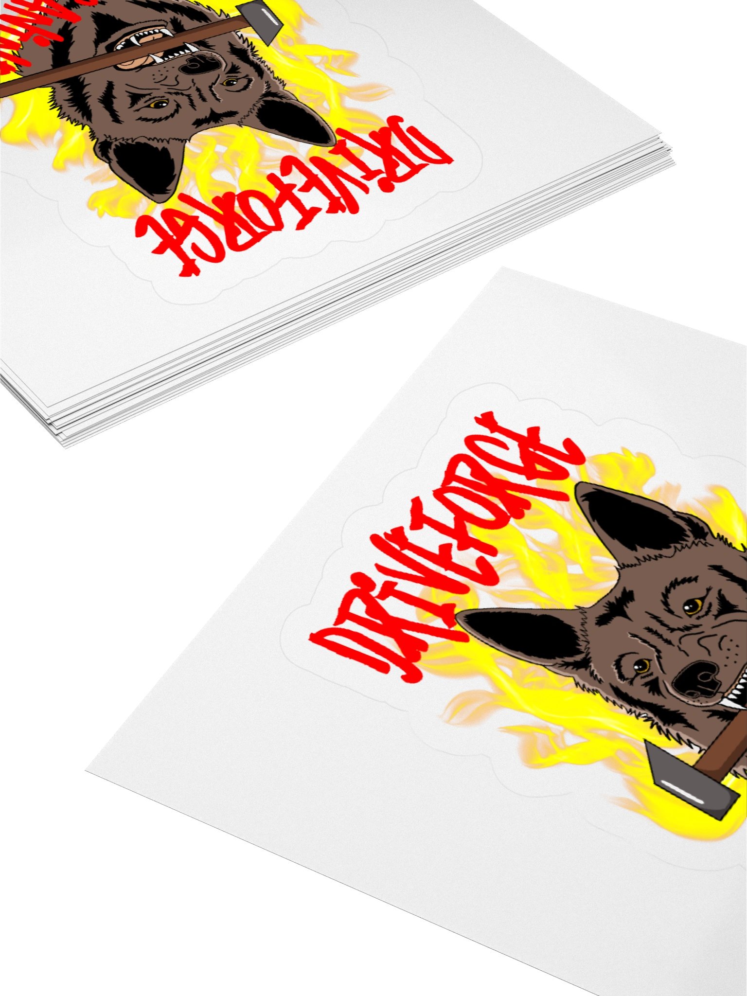 Drive Forge Canine Logo Sticker product image (4)
