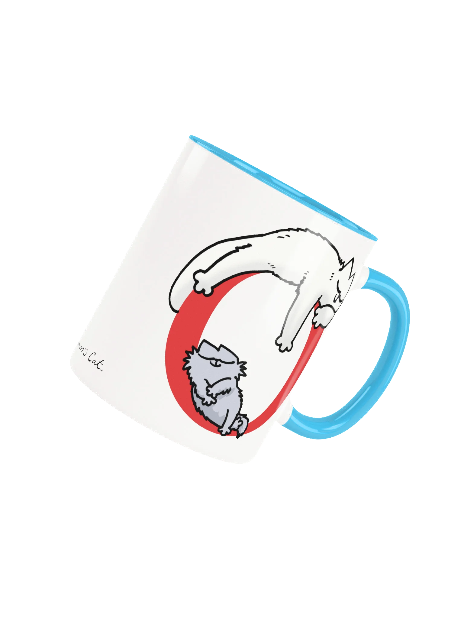 Cat Monogram Mug - O product image (4)