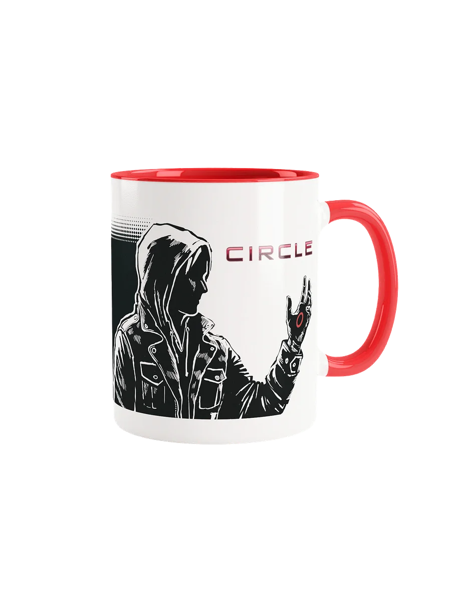 CIRCLE: "Cast Your Vote!" Red Coffee Mug product image (1)