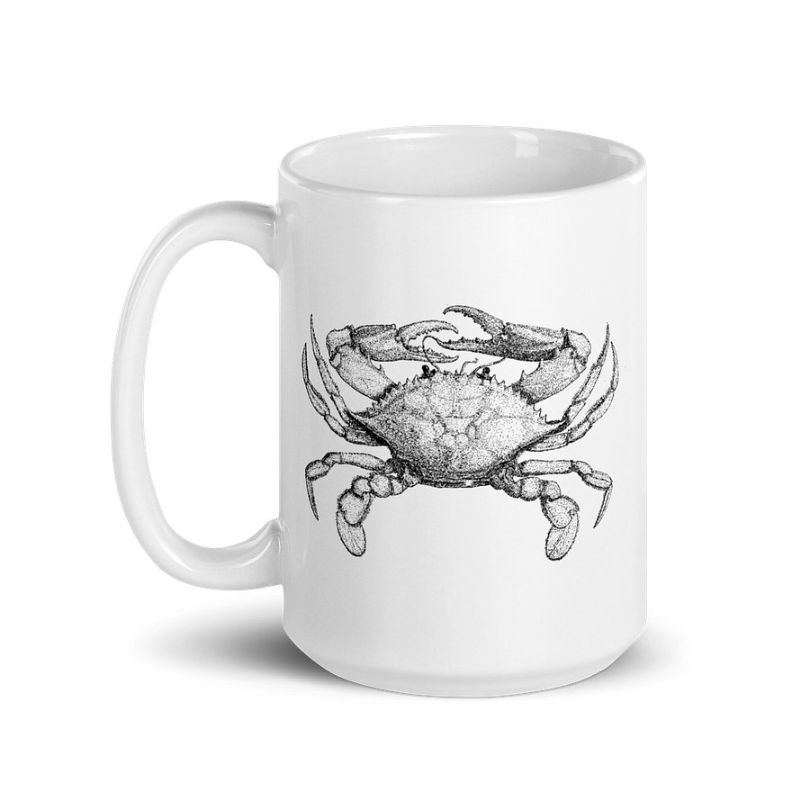 Smithsonian Environmental Research Center Crab Mug (White) Image 2