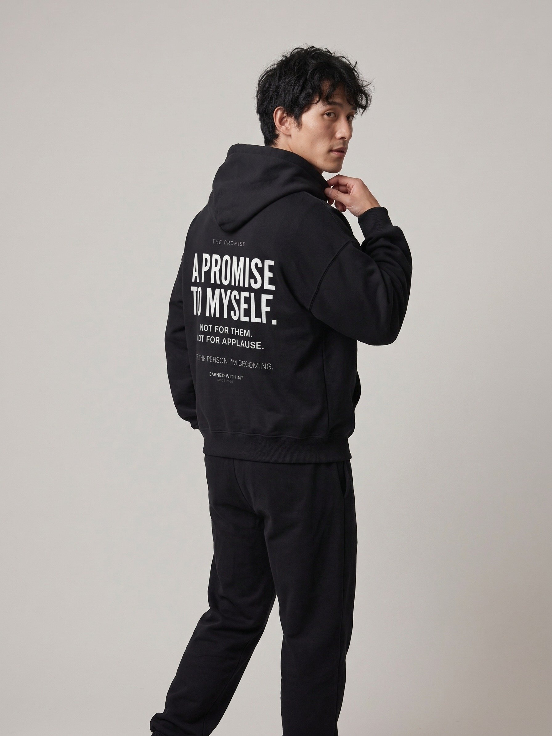 A PROMISE TO MYSELF HOODIE — DARK product image (14)