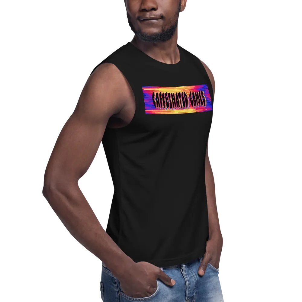 Caffeinated Games Muscle Shirt product image (3)