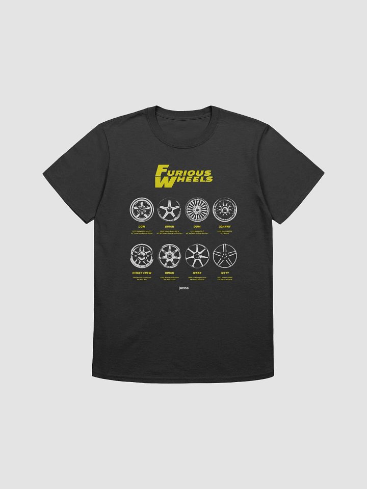 Furious Wheels - dark Tshirt product image (2)