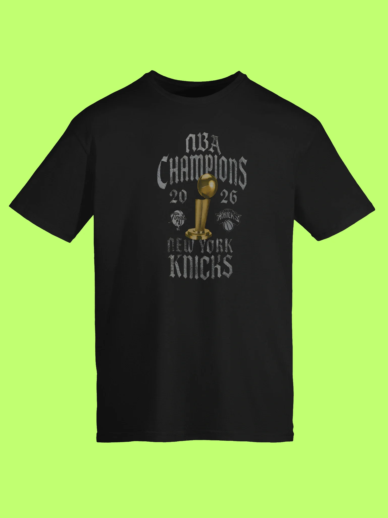 NBA Champions 2026 New York Knicks Shirt product image (152)